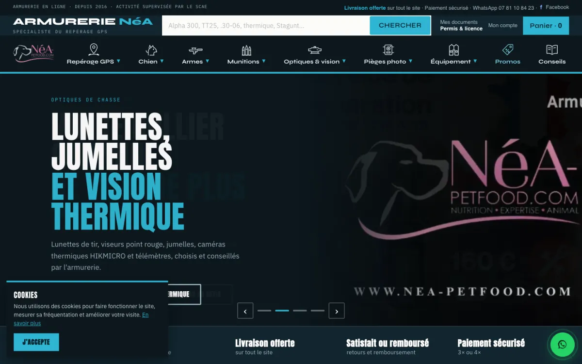 Capture : Armurerie NéA